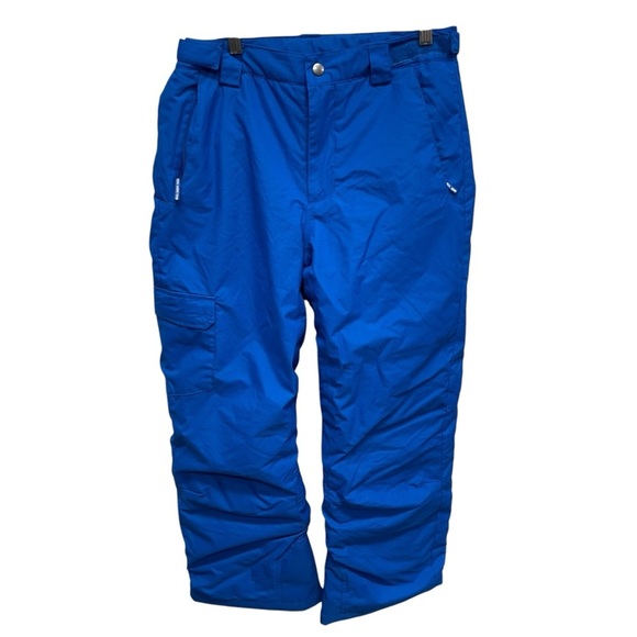 Columbia Kids' Arctic Trip Omni-Tech Ski Snowboard snow Pants blue large - Picture 1 of 12